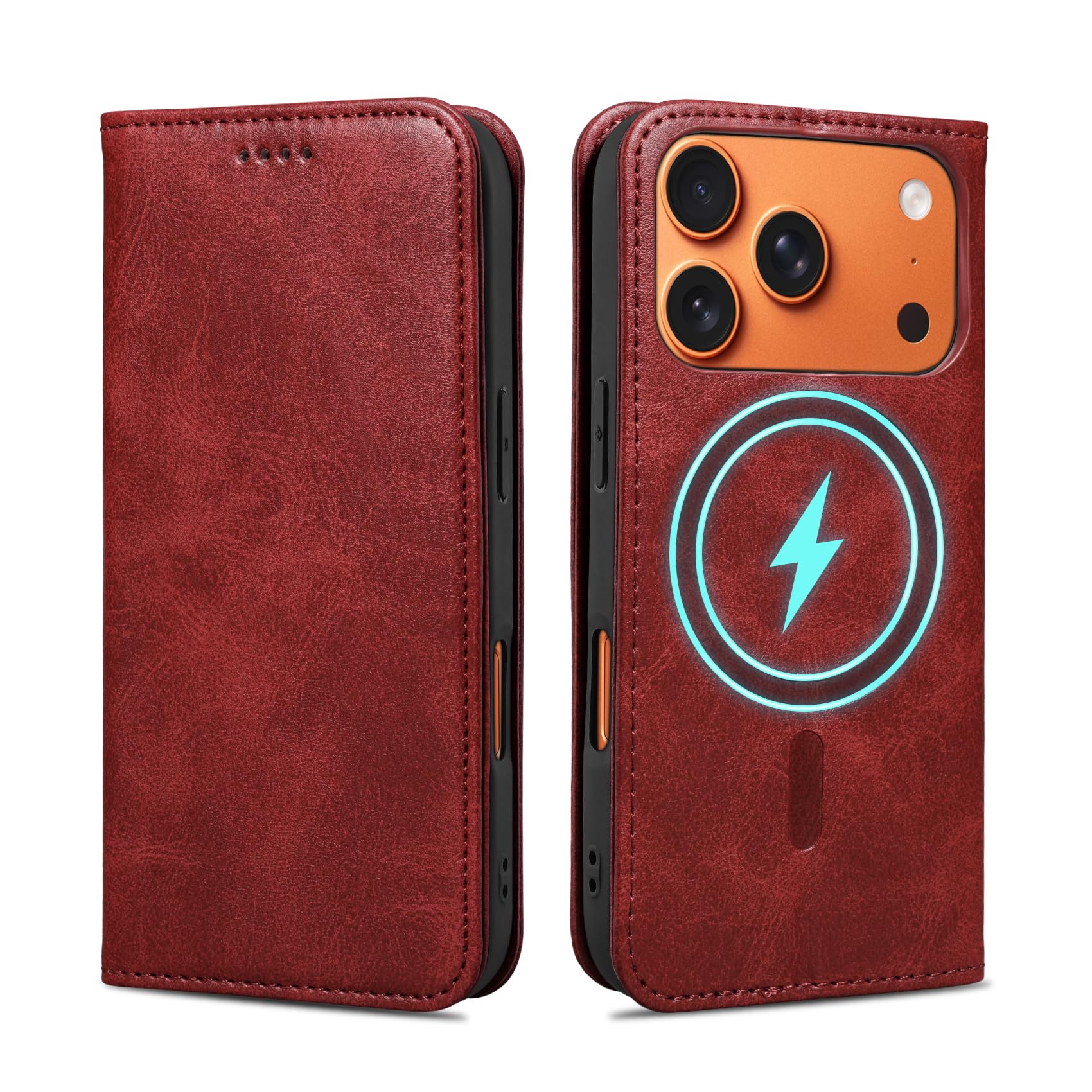 Amazon.co.jp: Rssviss iPhone 17 Pro 用 ケース 手帳型 MagSafe対応