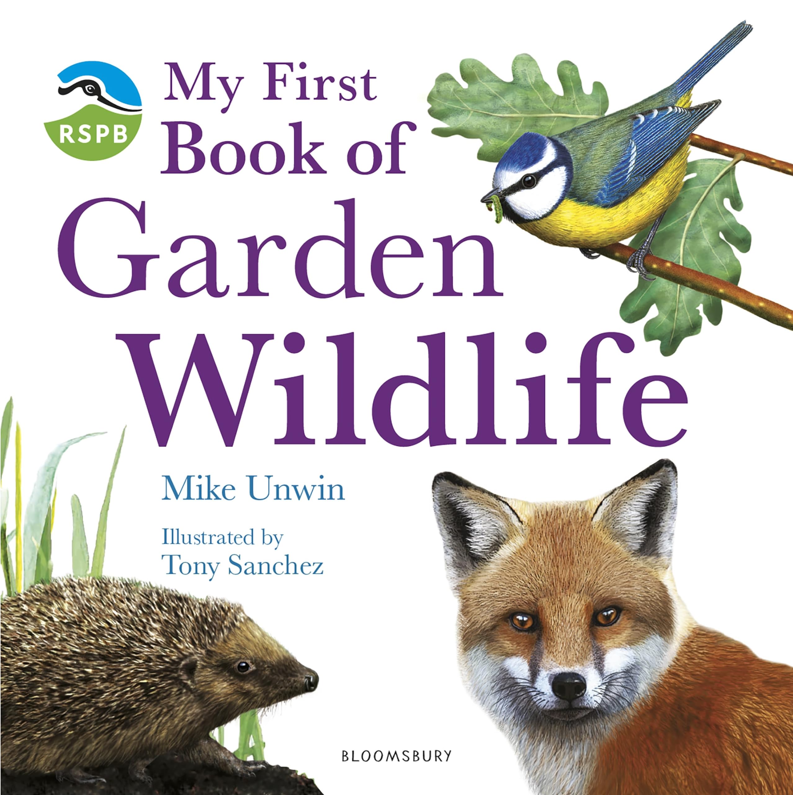 RSPB My First Book of Garden Wildlife (Rspb)-Mike Unwin