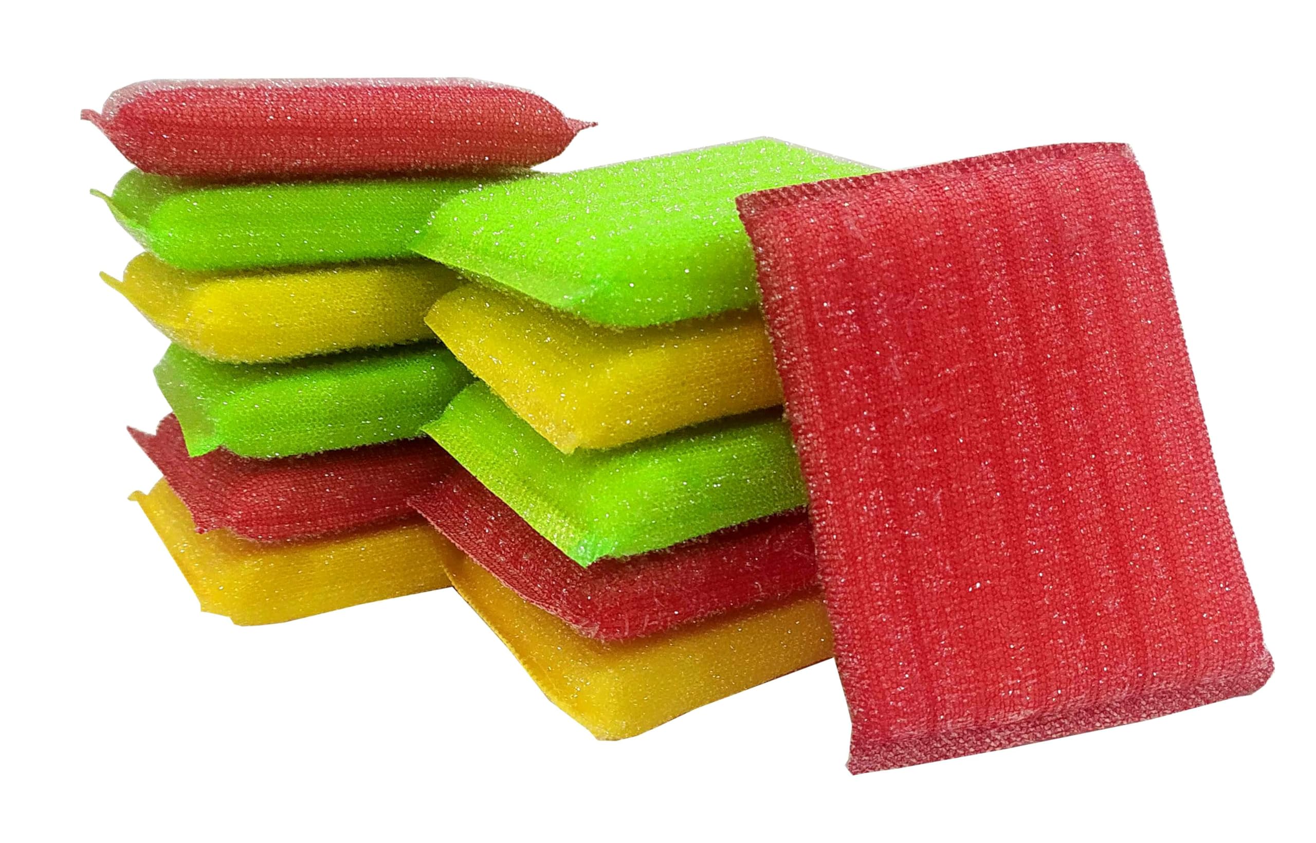 Kitchwish Foam Pad Sponge Scourer for Dish, Utensils, Hard Surface Tools, Heavy Duty 20 MM Scrub Sponge (Medium, Pack of 12) (B0CQK8ZG8X) Amazon Price History, Amazon Price Tracker