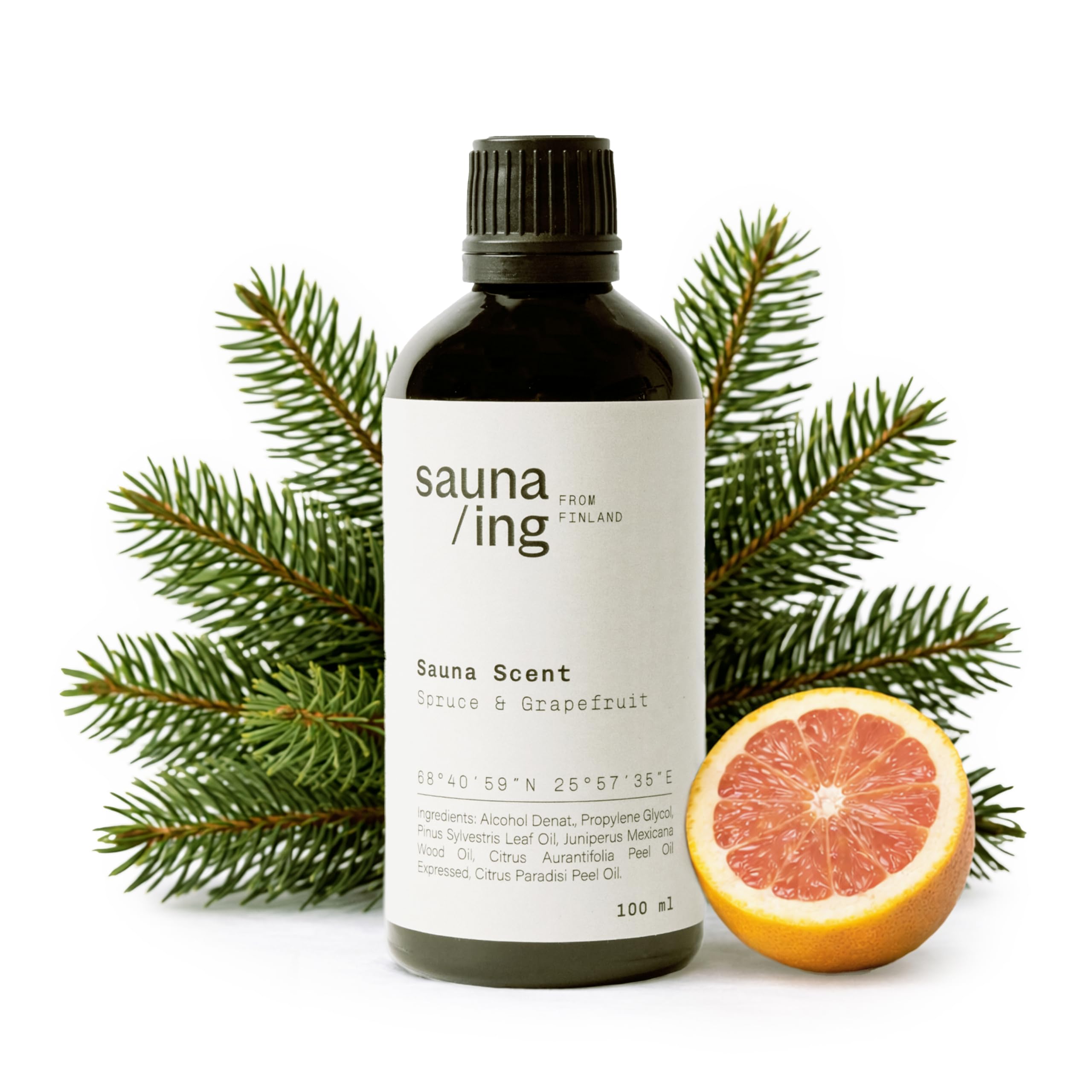 Sauna Beauty Set: Aufguss, Salz-Peeling & Haaröl – Sauna Ritual