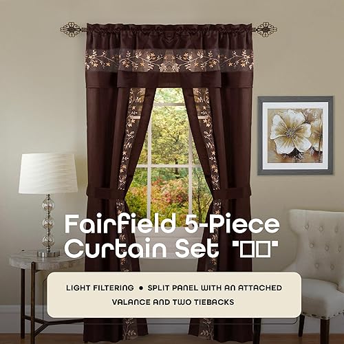 Miniatura 2 de Achim Home Furnishings Cortina ventana en bolsa