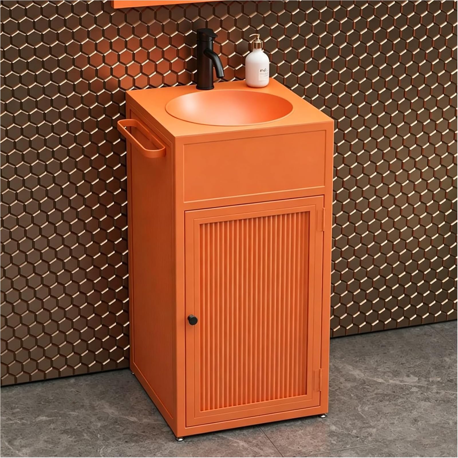 ZTGL Freestanding Bathroom Vanity Unit & Basin Sink Combo