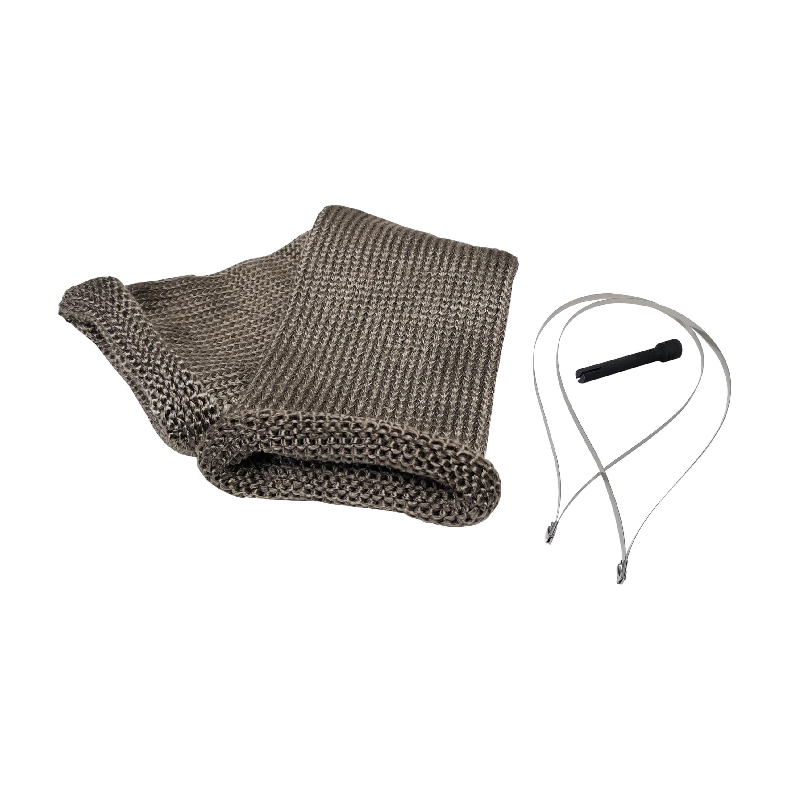 正規新品未使用　CLANE MUFFLER SET KNIT CAP clane MUFFLER KNIT CAP グレー - メルカリ
