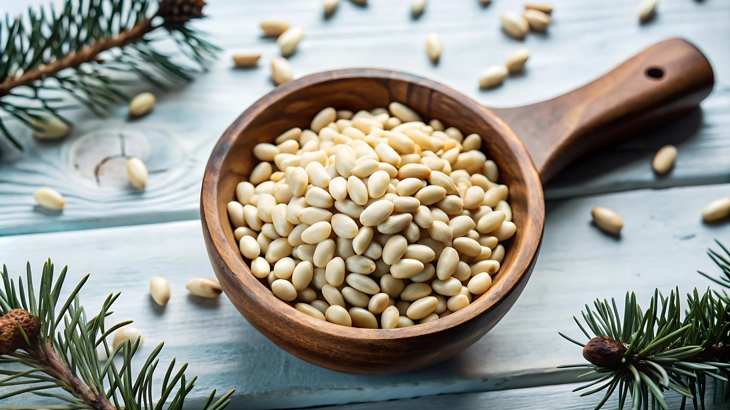 Copaya Bio Pinienkerne naturbelassen aus kontrolliert biologischem Anbau vegan milder nussiger Geschmack ideal für Pesto Salate Pasta und mediterrane Gerichte, vegan, glutenfrei, Bio-Zertifiziert