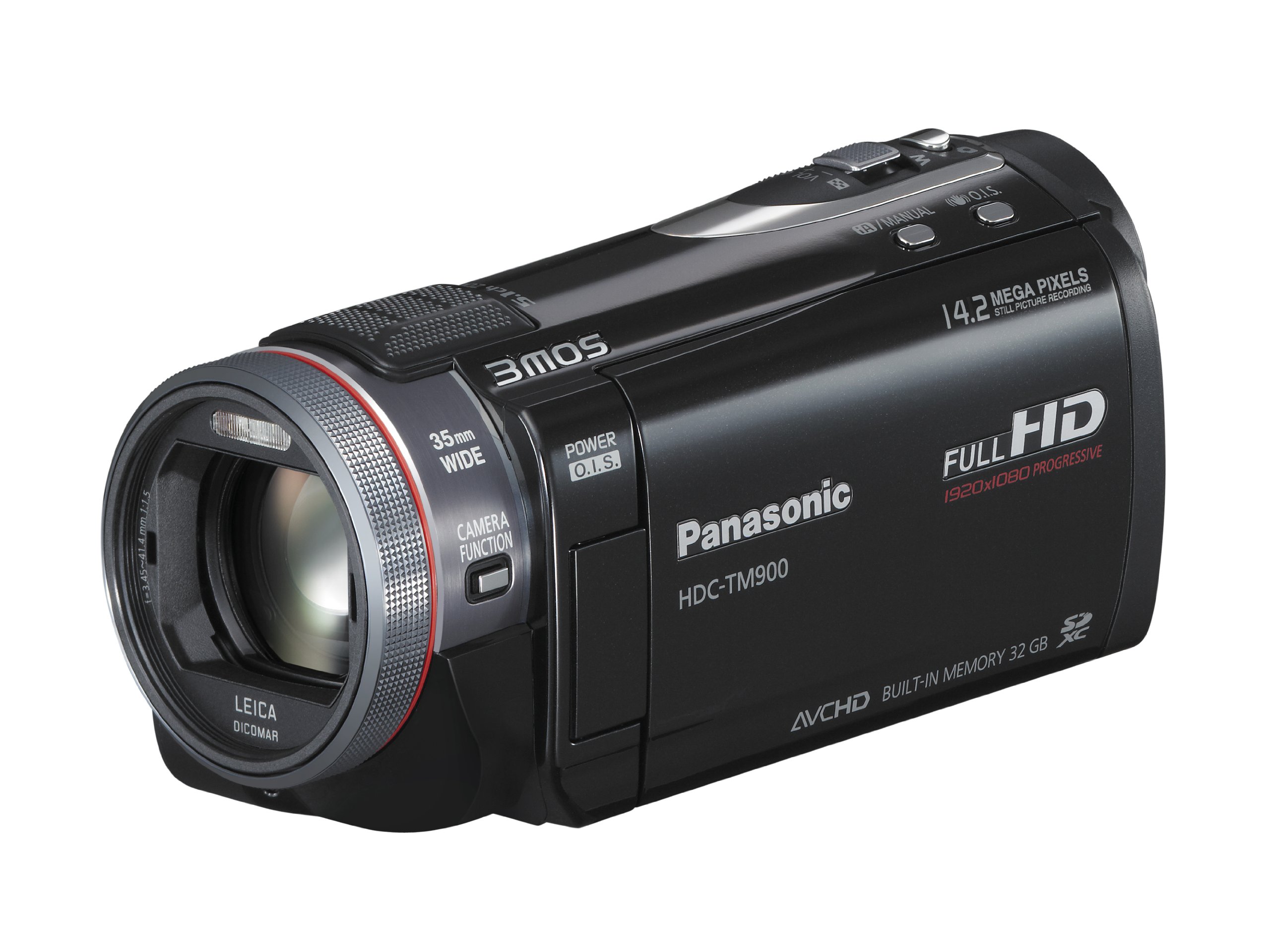 Panasonic HDC-TM900 HD Camcorder (32GB Internal Memory, 3MOS