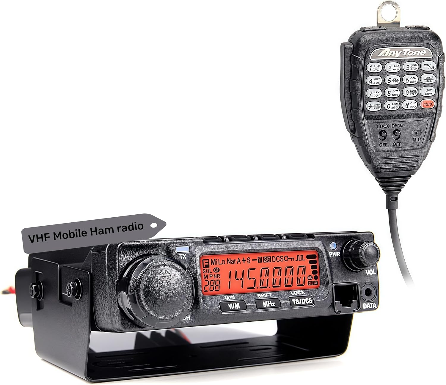 AnyTone AT-588Max 70W VHF Mobile Ham Radio