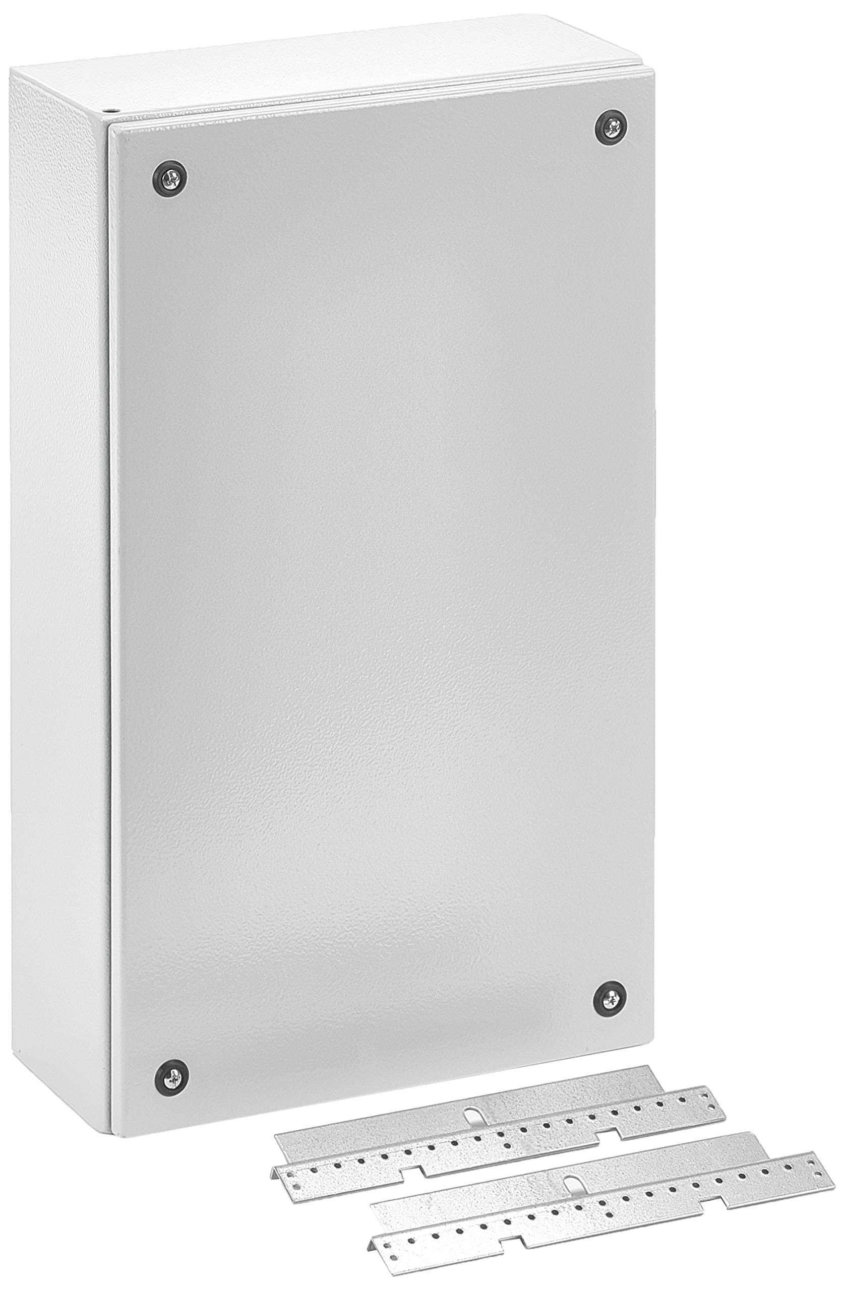 IDE ELA5030135 Cajas Metalicas Sin Entrada De Cables, IP 65, RAL 7035