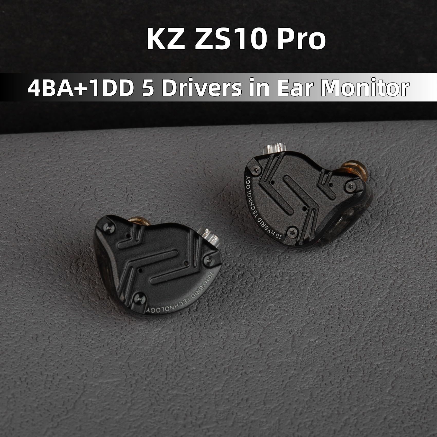 Yinyoo KZ ZS10 Pro - Auriculares Cable para Auriculares IEM HiFi