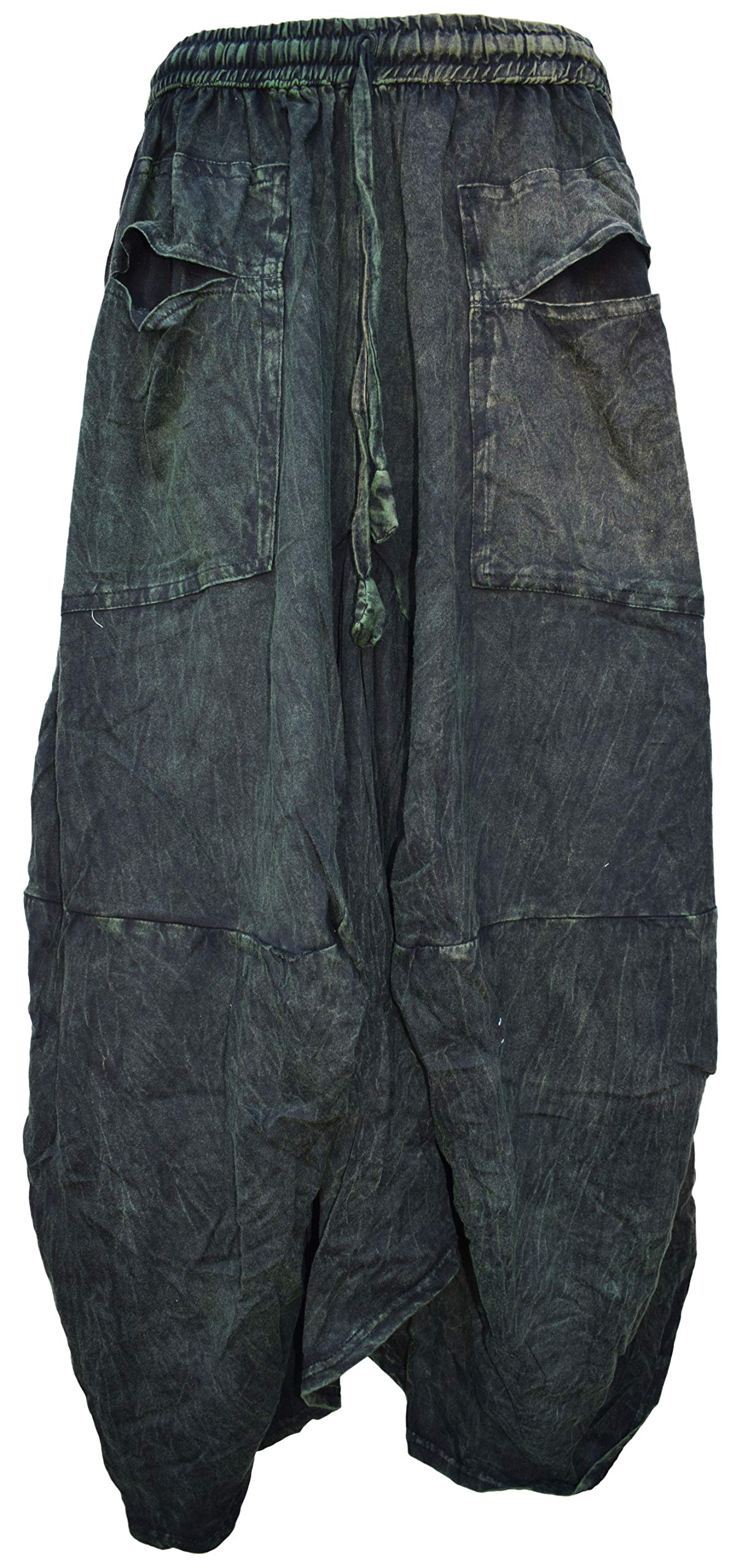 Gheri Da Donna Cotone Distressed Aperto Tasca Ciao Basso Gonna