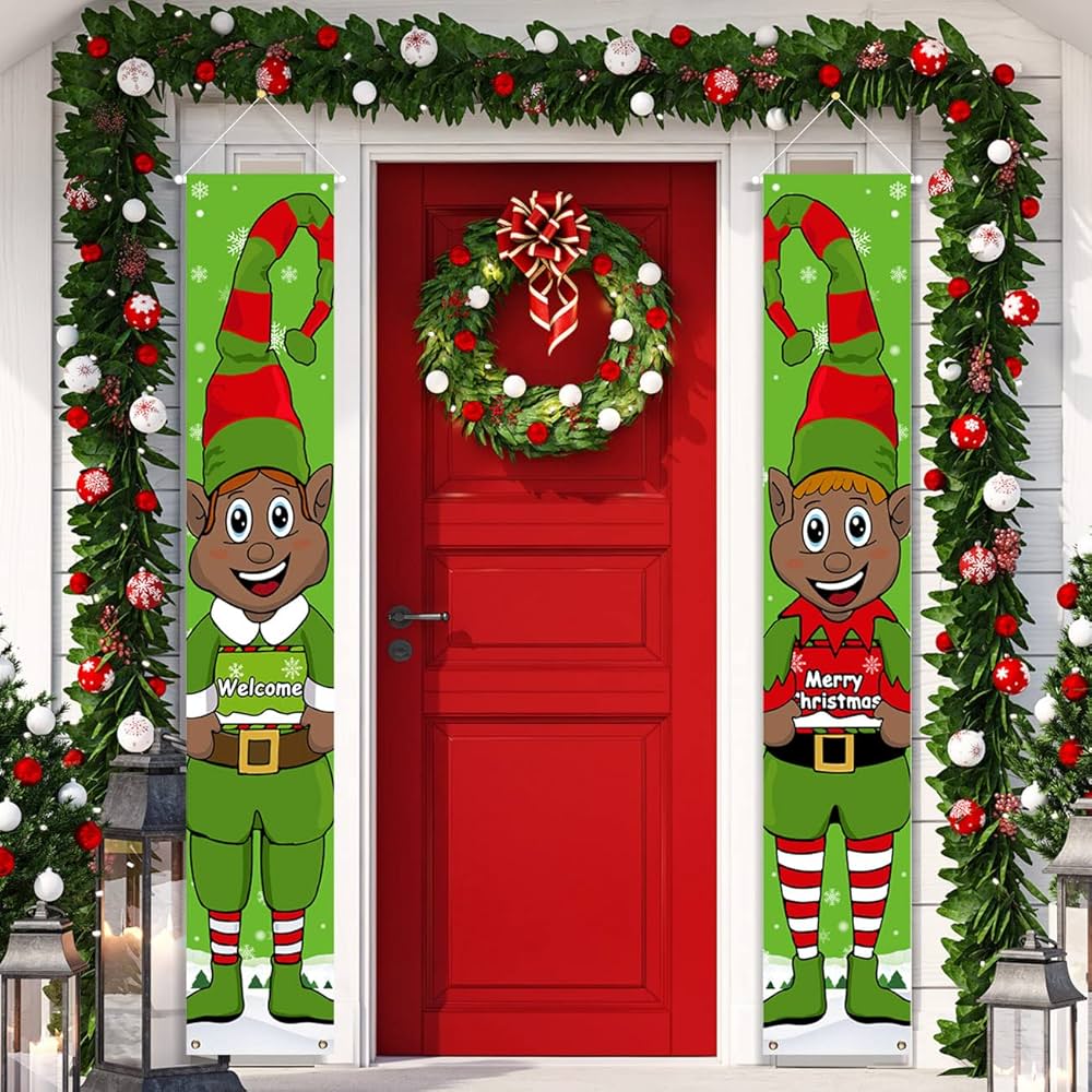 Black elf christmas decorations Clearance