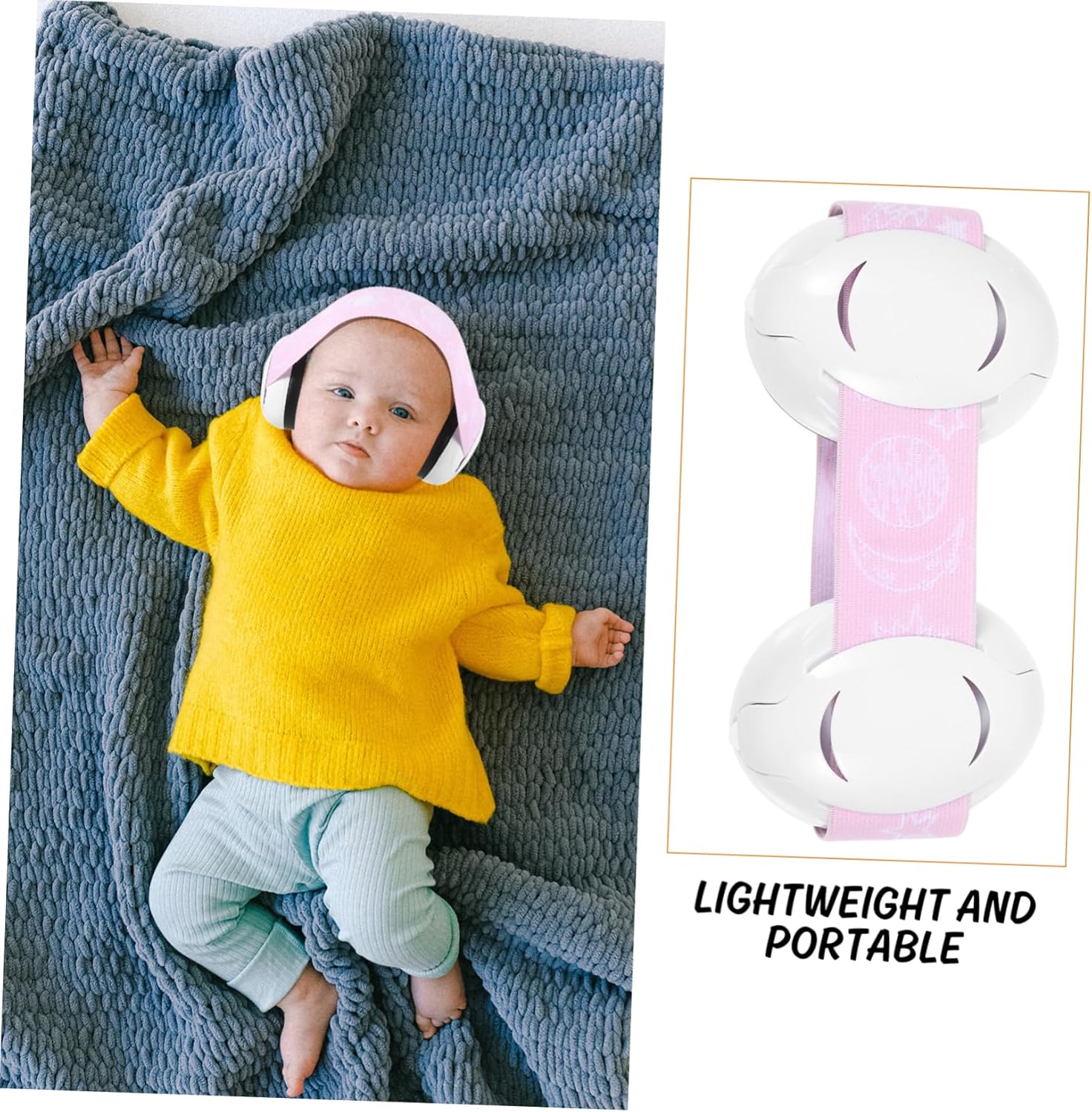 Soundproof Earmuffs Noise-cancelling Headphones Infant Ear Protection Soundproof Infant Headphone
