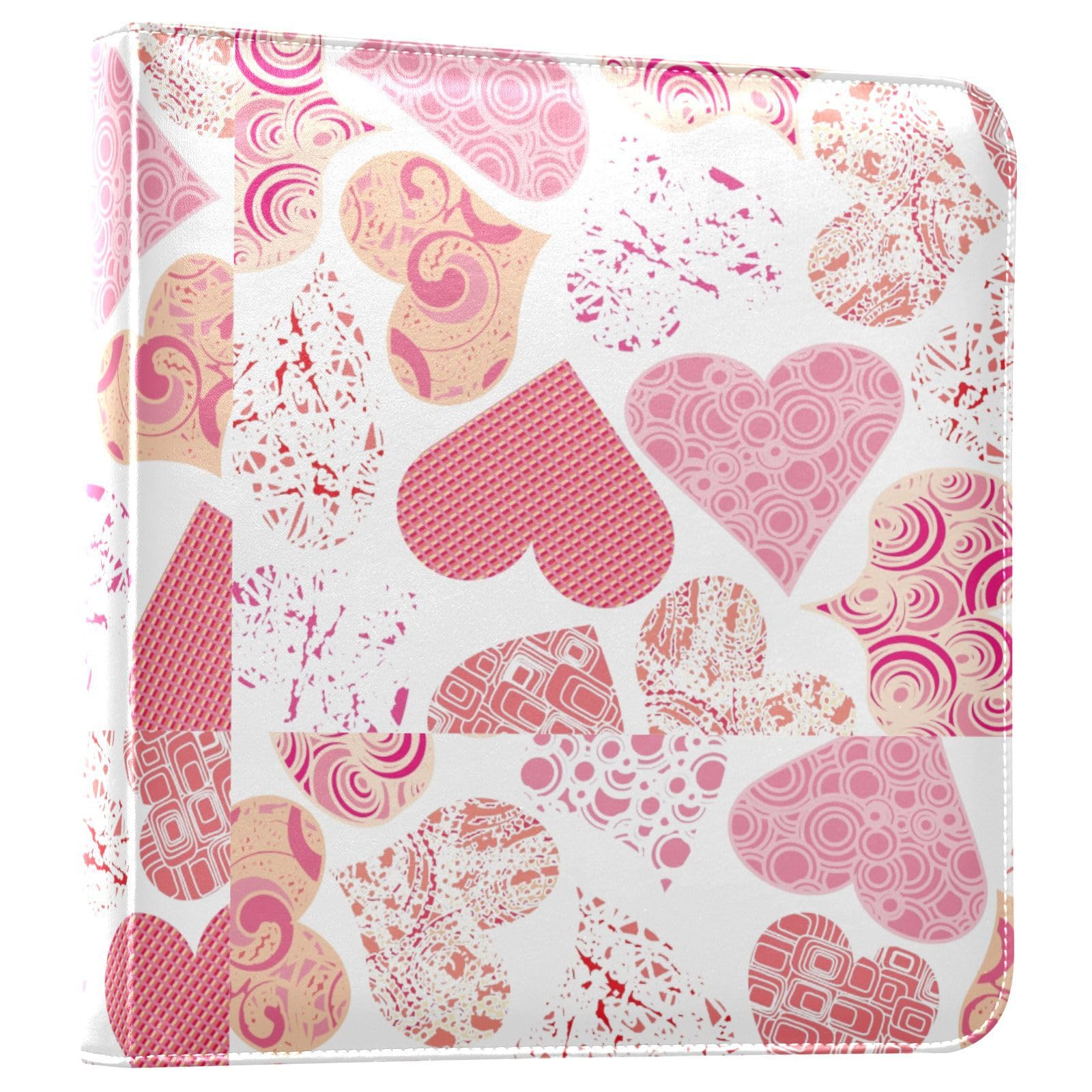 Carpetas de álbumes de fotos, libros de fotos, páginas autoadhesivas de San Valentín, álbumes familiares para fotos, álbum de fotos de 15,2 x 20,3 cm