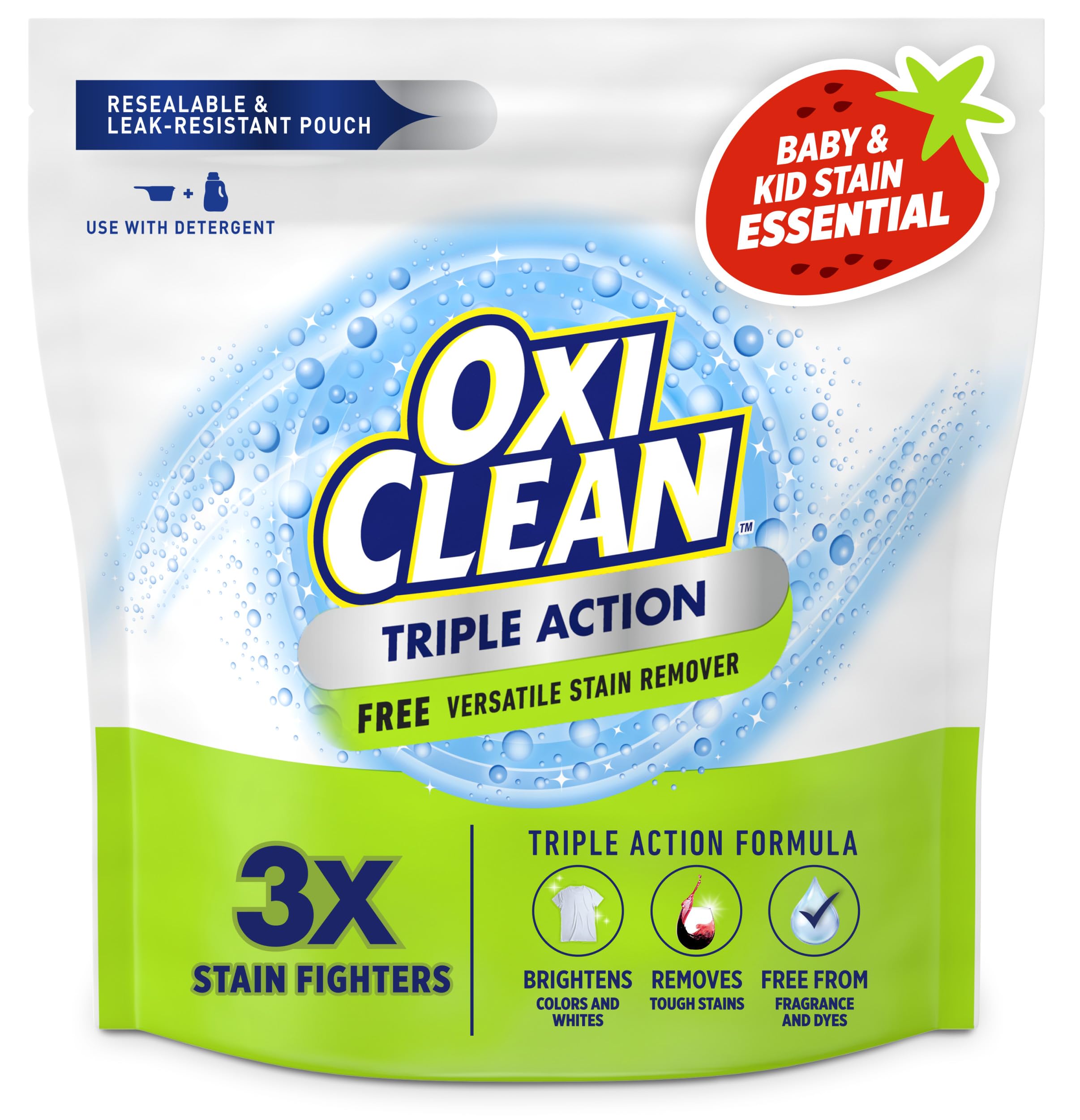 Amazon.com: OxiClean Triple Action Free Versatile Stain Remover