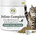 Wholistic Pet Organics Feline Complete - 4 Oz - Multivitamin & Probiotic Powder - product image
