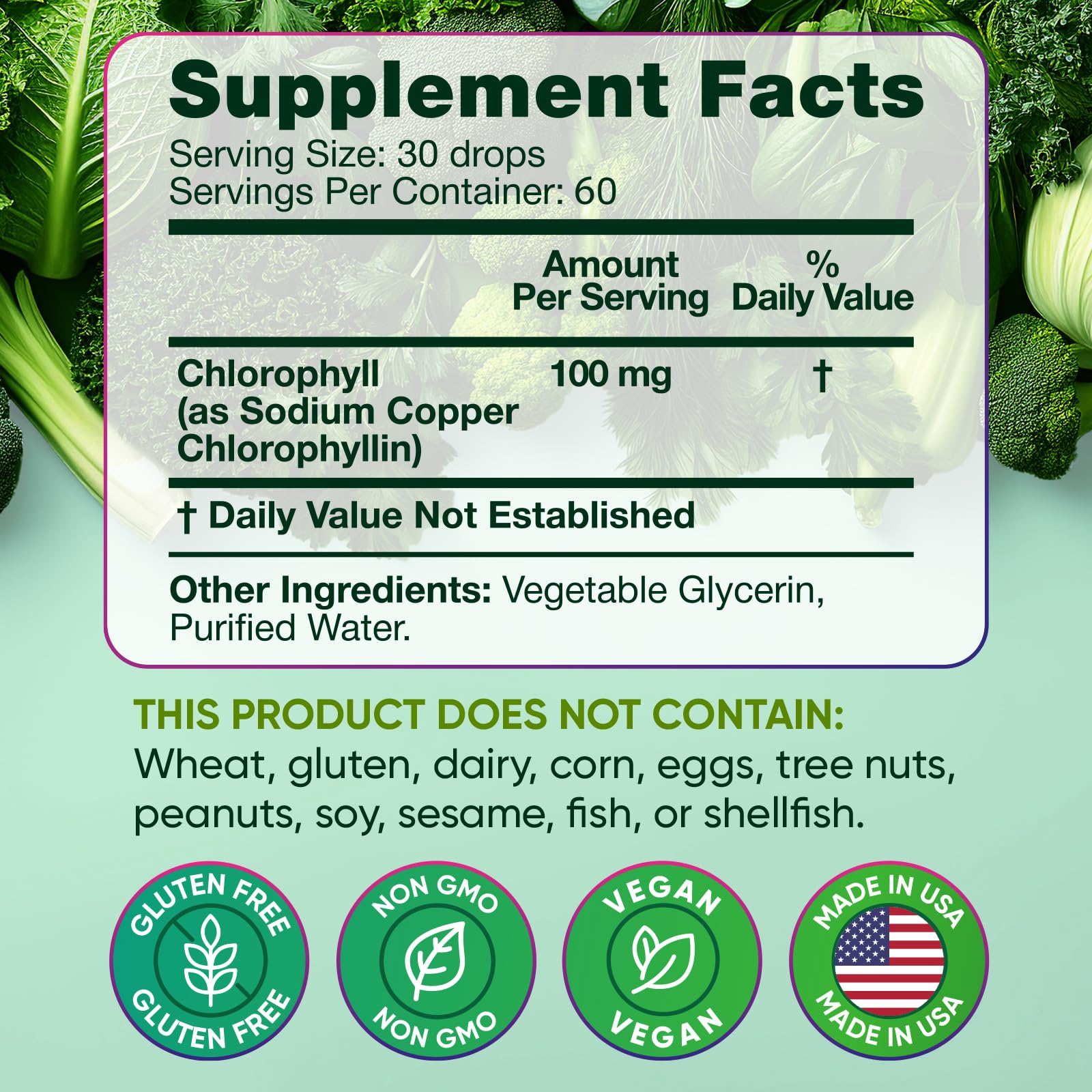 Alpha Flow [2 Pack] Liquid Chlorophyll 600mg - Easy-Mix Supplement — Amazon image 9