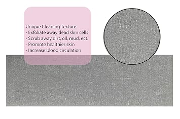 Exfoliating Bath Cloth (4 Pack) (Blue Only)