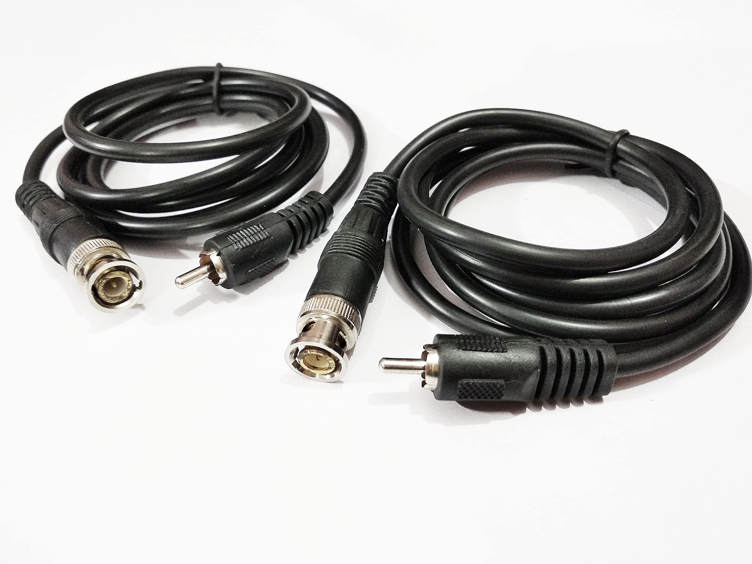 BNC To RCA Male To Male Video Cable 1.5 Meter (5 Feet) For CCTV, Security Camera, CCTV DVR, Security Monitors, Video Recoding Device. (Pack of 2).-image-24