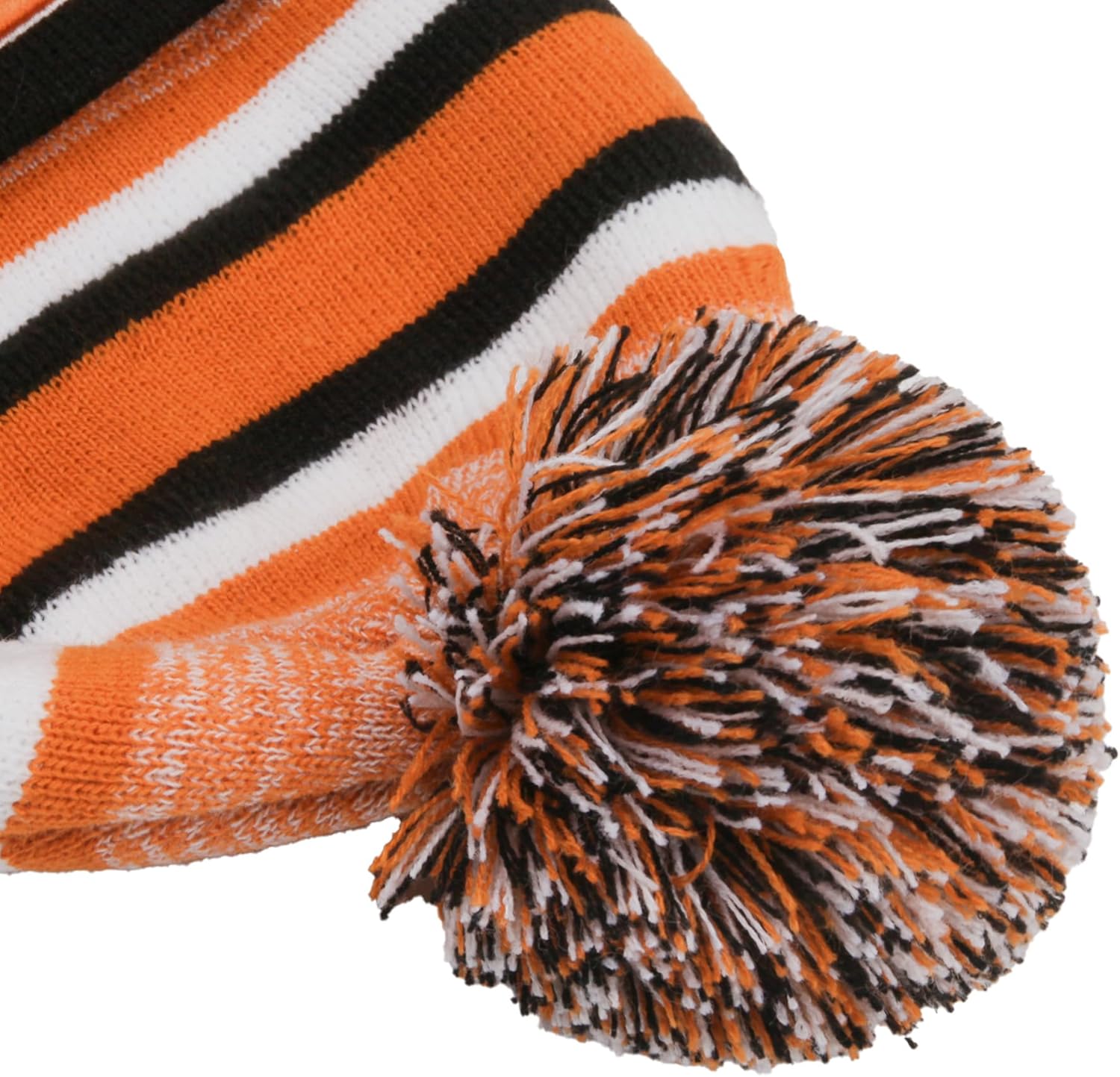 Football University Beanie Hat Winter Knit Men Cuffed Stylish Sport Hats Fashion Women Toque Cap with Pom - Image 4