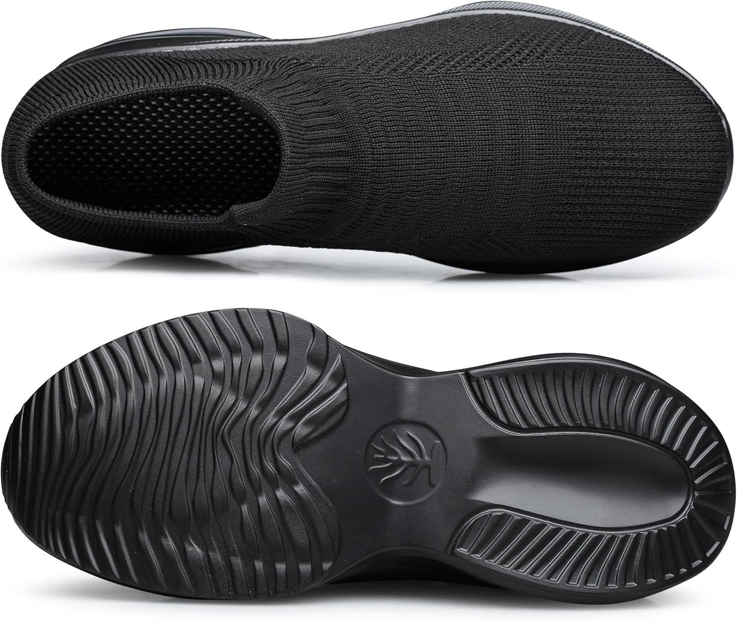 DOUSSPRT Womens Walking Shoes Sock Casual Ladies Fashion Sneakers Comfortable Slip On Air Cushion Platform - Image 4