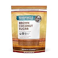 Vista 10 de Big Tree Farms Azúcar de coco de vainilla orgánica, azúcar de palma de coco, sin refinar, cristales finos, reemplazo de azúcar de caña, néctar