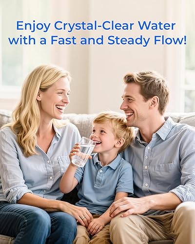 Miniatura 8 de Waterdrop PMT Tanque de presión de agua pequeño, tanque de presión RO para todos los sistemas de ósmosis inversa sin tanque, mini tanque de