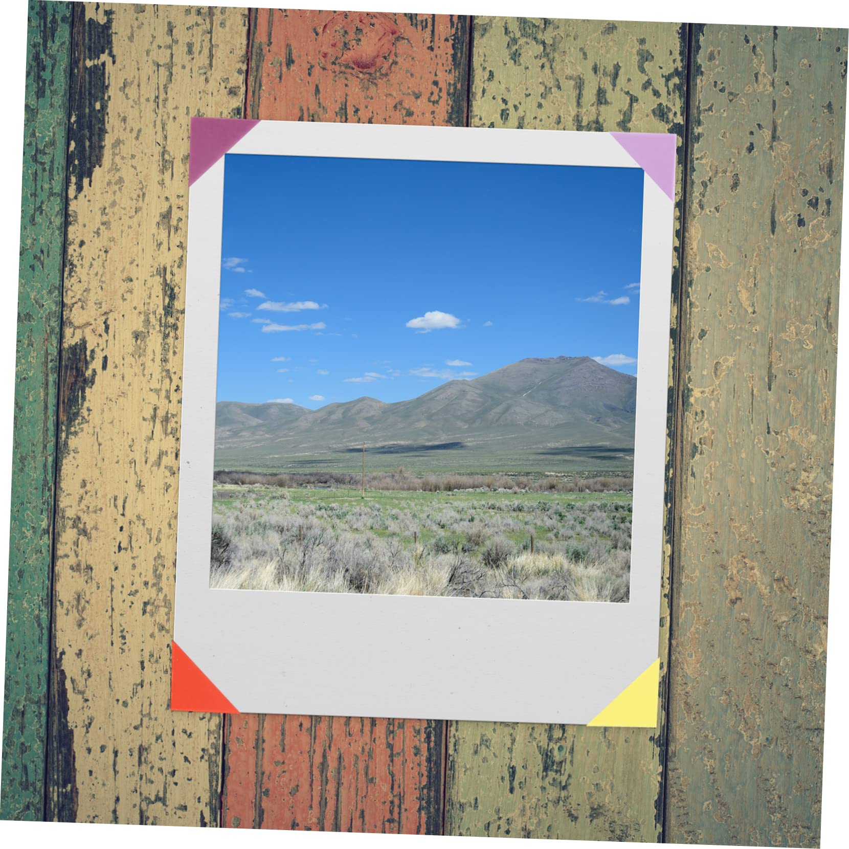 IWOWHERO Photo Mounting Corners 30 Sheets of Picture Corners for Scrapbooks 102 Corners/Sheet Simple Yet Beautiful Random Style