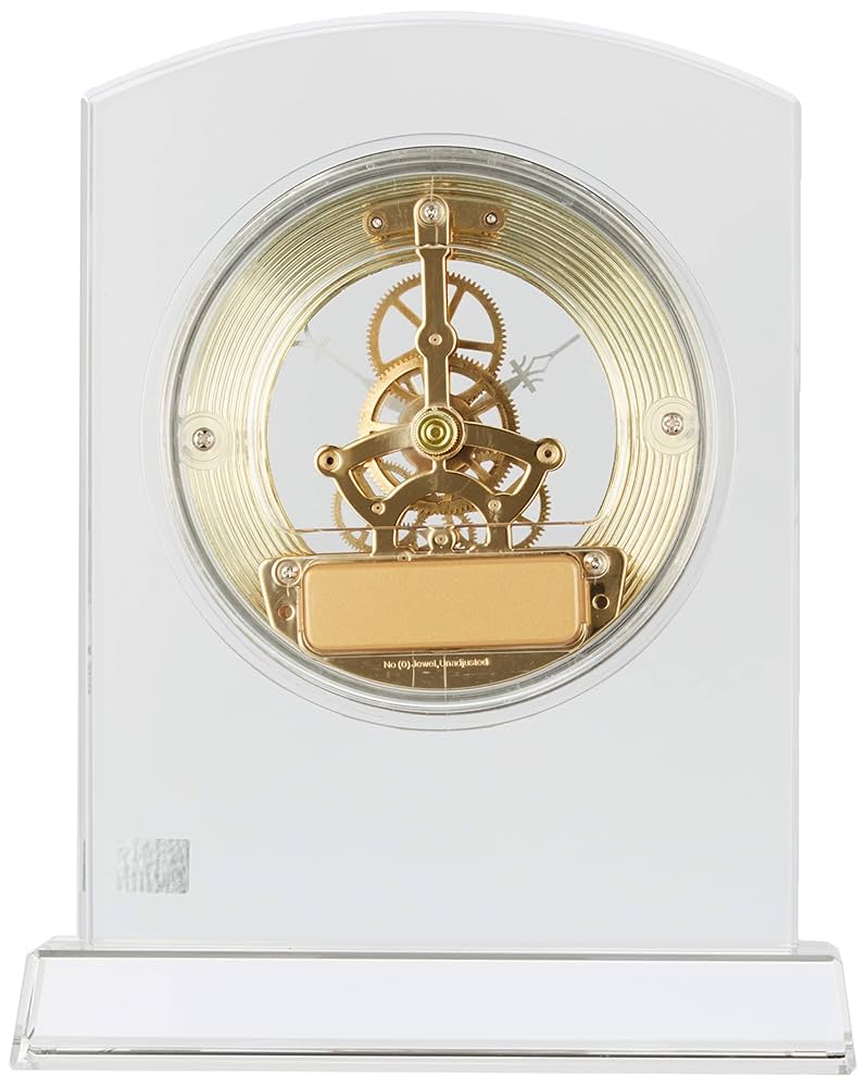 Amazon.co.jp: NARUMI(ナルミ) グラスワークス スケルトンクロック