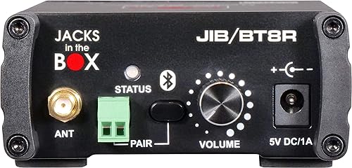 Miniatura 7 de Galaxy Audio JIBBT8R Receptor Bluetooth estéreo, negro