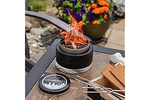 City Bonfires Petite Tabletop Fire Bowl: Cozy Ambiance for Urban Spaces