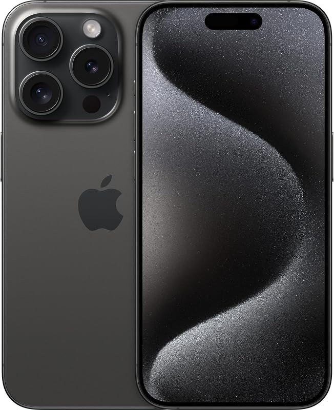 iPhone 15 Pro (128 GB) — Titânio preto