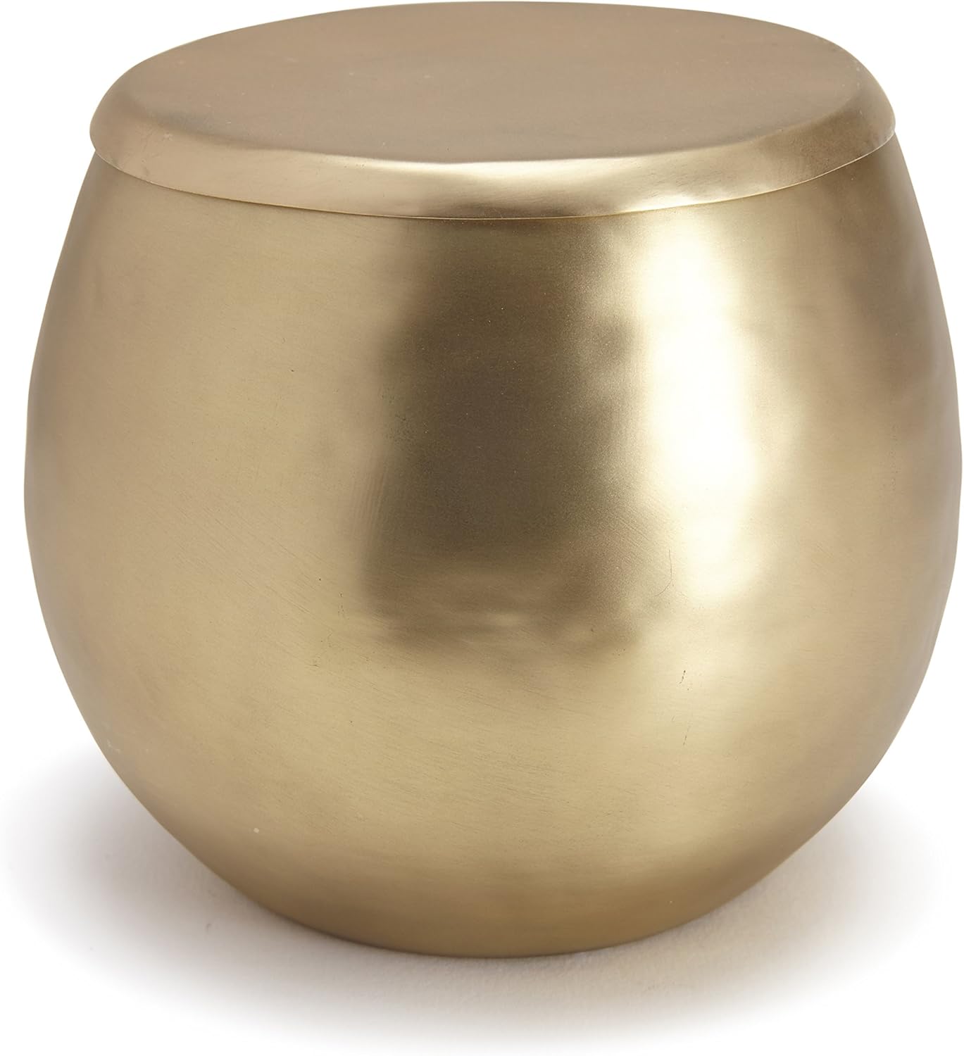 Kassatex Cotton Jar, Nile Bath Accessories 100 Brass