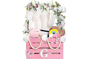 Juexica Pink Crate: Baby Shower Wonder