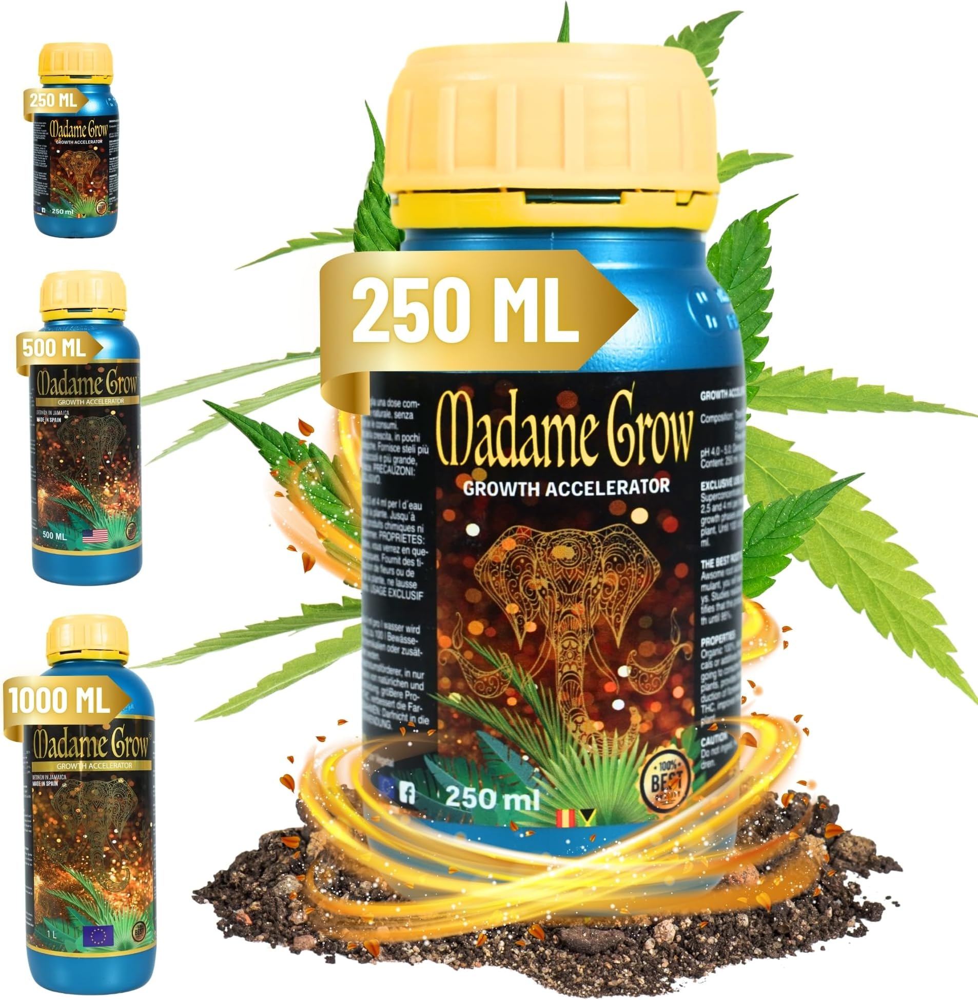 Organic Fertilizer - Growth Accelerator - (250mL)