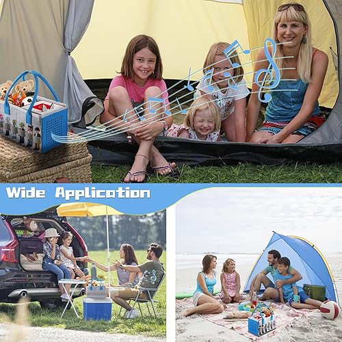 Miniatura 7 de ThxYour Bolsa de transporte para reproductor de audio Toniebox, bolsa de almacenamiento para figura Tonies, bolsa plegable para niños, accesorios