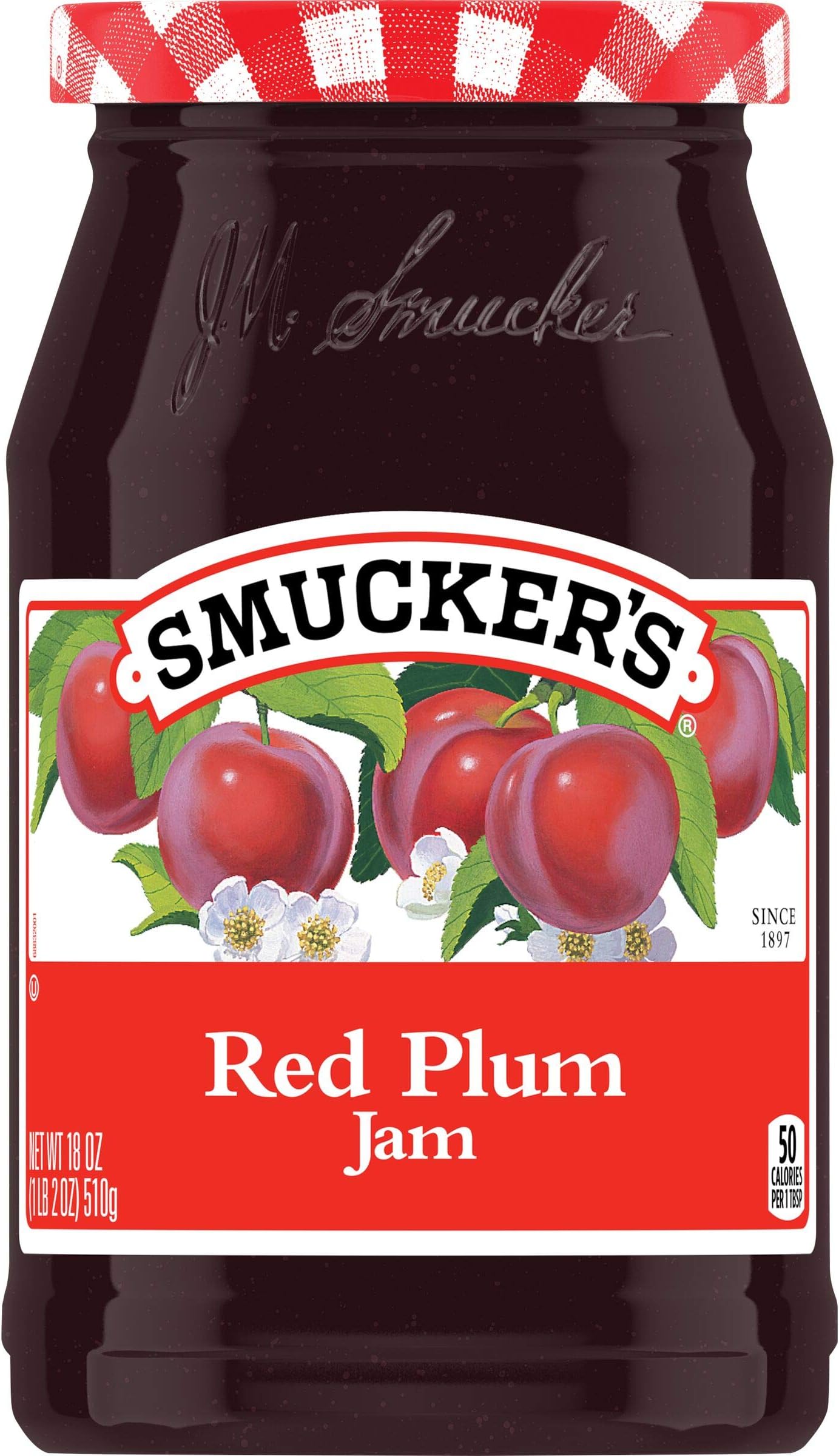 Smucker's Red Plum Jam, 18 Ounces