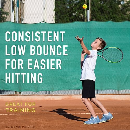 Miniatura 3 de Franklin Sports Starter Tennis Balls - Beginner Tennis Balls - Pressureless Tennis Balls - Great for Training + Practice - 3 Pack Low Bounce Tennis