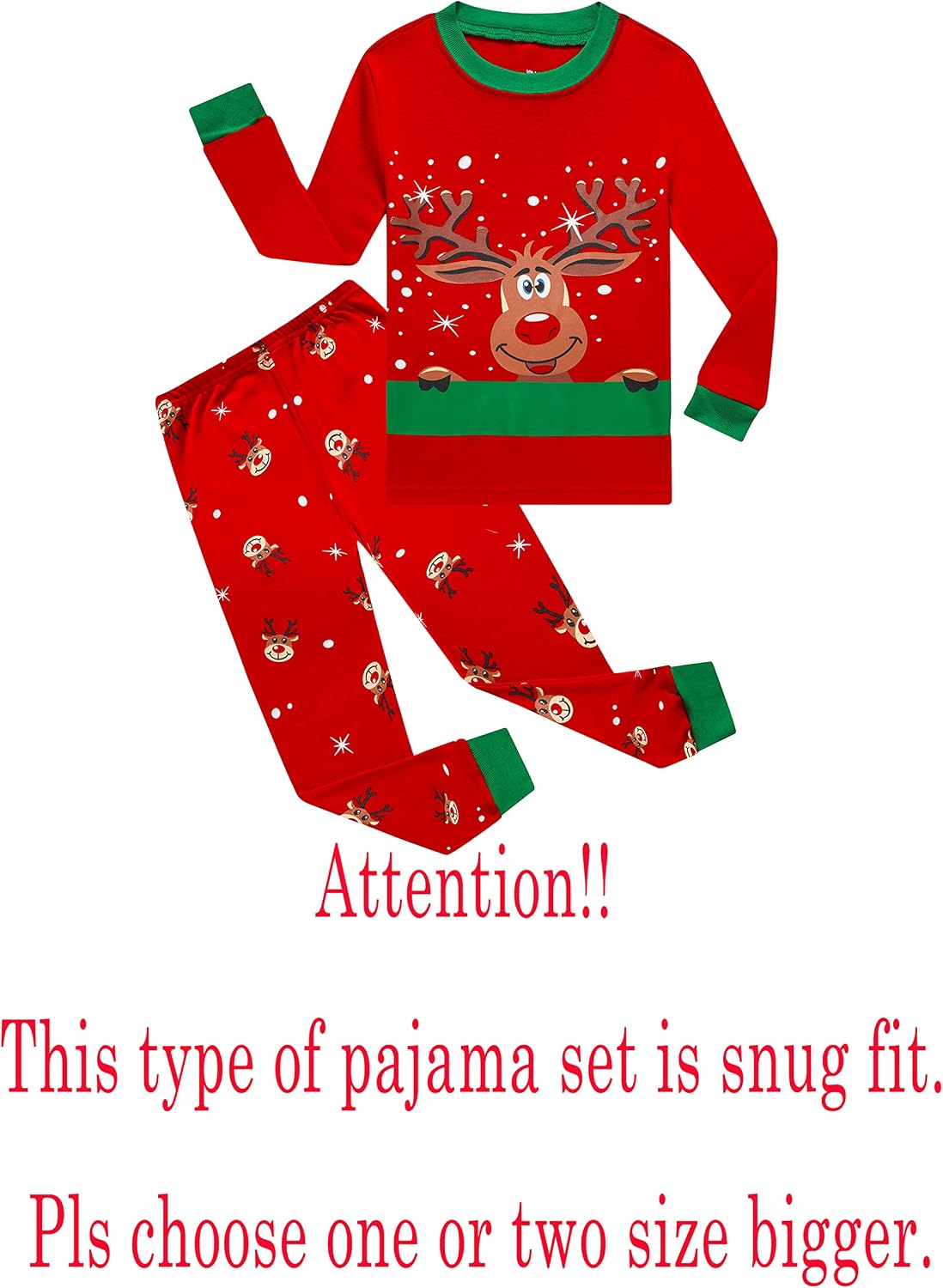 KikizYe Little Boys Long sleeve Pajamas Kids jammies Child Pjs