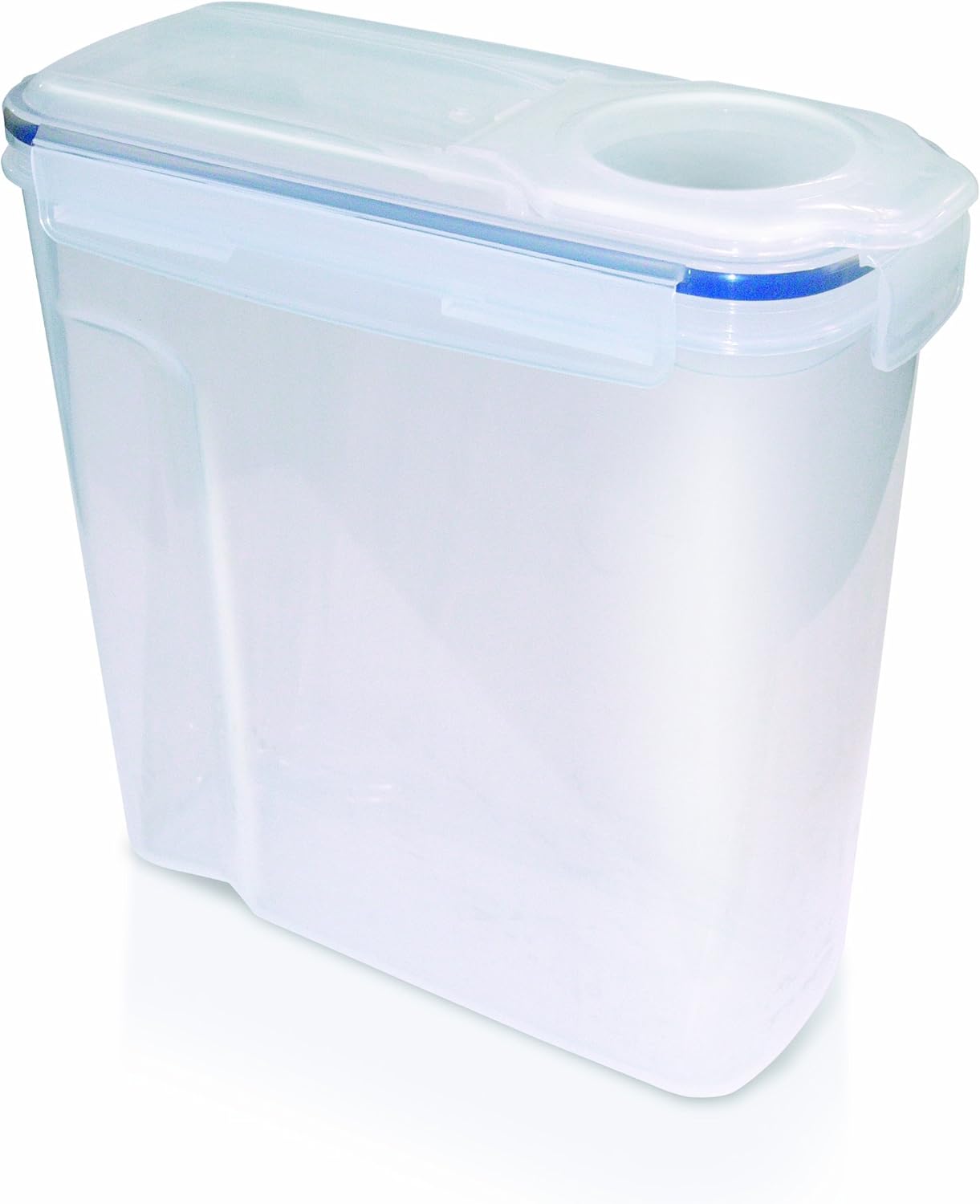 Addis Clip & Close Cereal Container 4L, Single Transparent Amazon.co