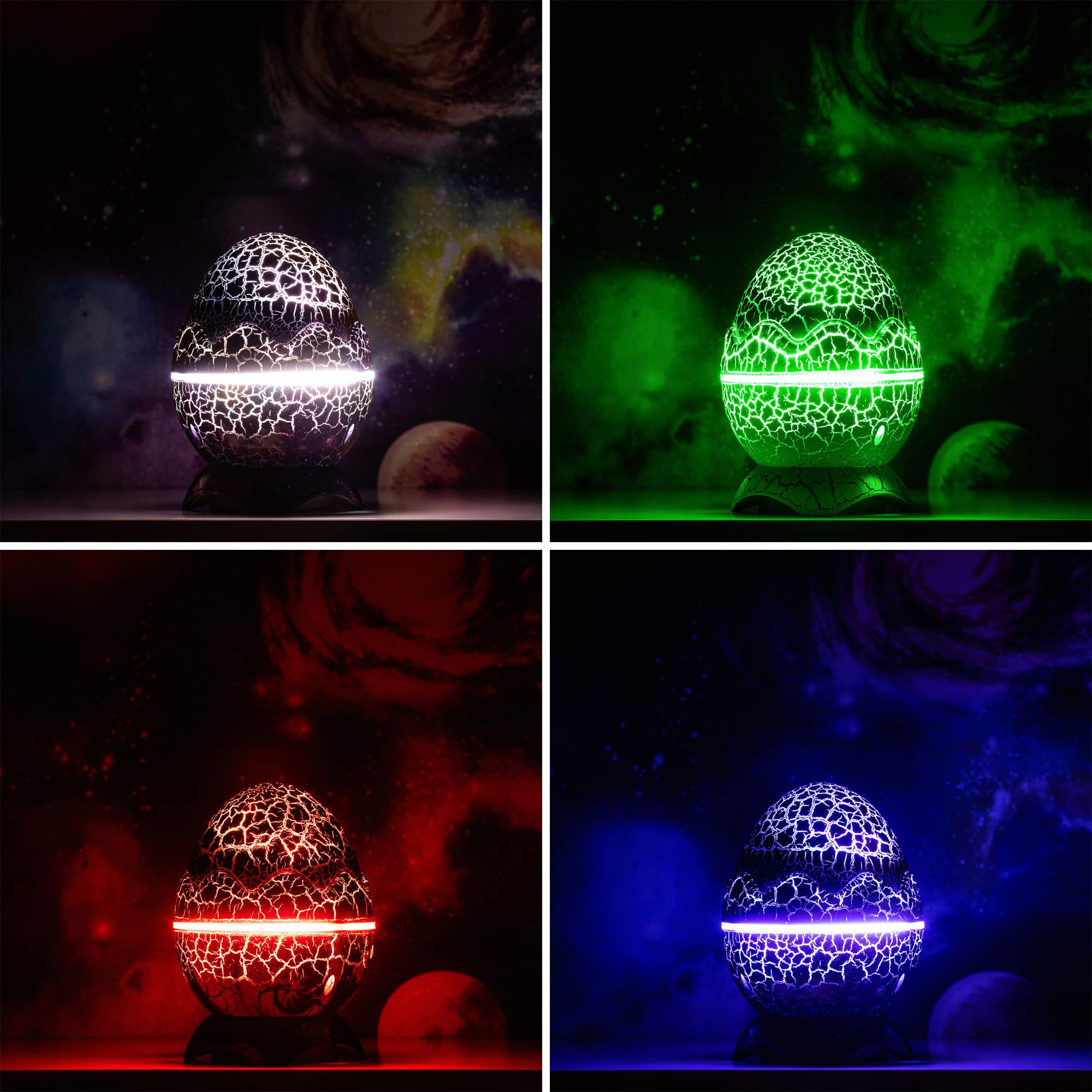 Levenhuk LabZZ SP10 White Pearl Astroplanetarium, Multicolored Starry Night Light Projector with Built-in Speaker - Image 3