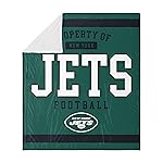 FOCO New York Jets NFL Team Property Of Sherpa Fleece Blanket