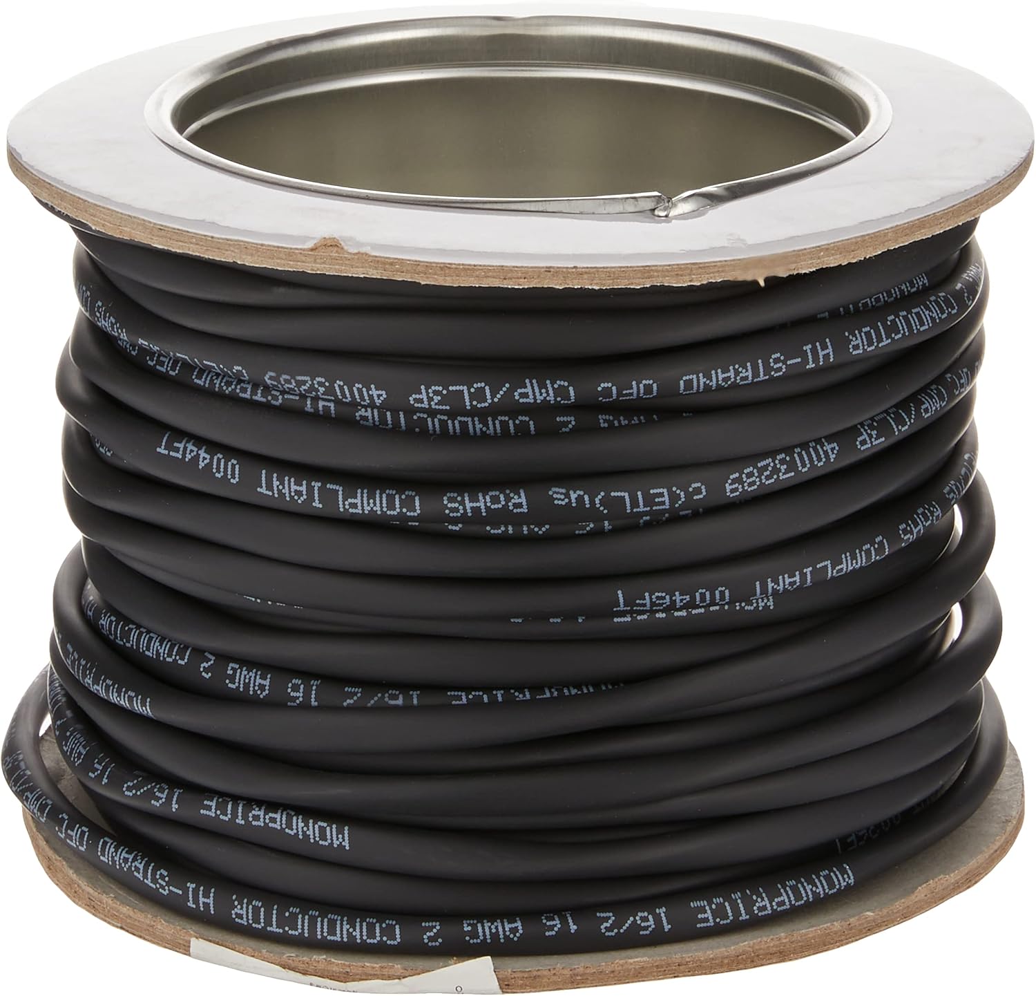 Limited Monoprice Nimbus Series 16 Gauge AWG 2 Conductor CMP-Rated Speaker Wire/Cable - 50ft UL Plenum Rated, 100% Pure Bare Copper with Color Coded Conductors Discount 70% Monoprice Nimbus Series 16 Gauge AWG 2 Conductor CMP-Rated Speaker Wire/Cable - 50ft UL Plenum Rated, 100% Pure Bare Copper with Color Coded Conductors