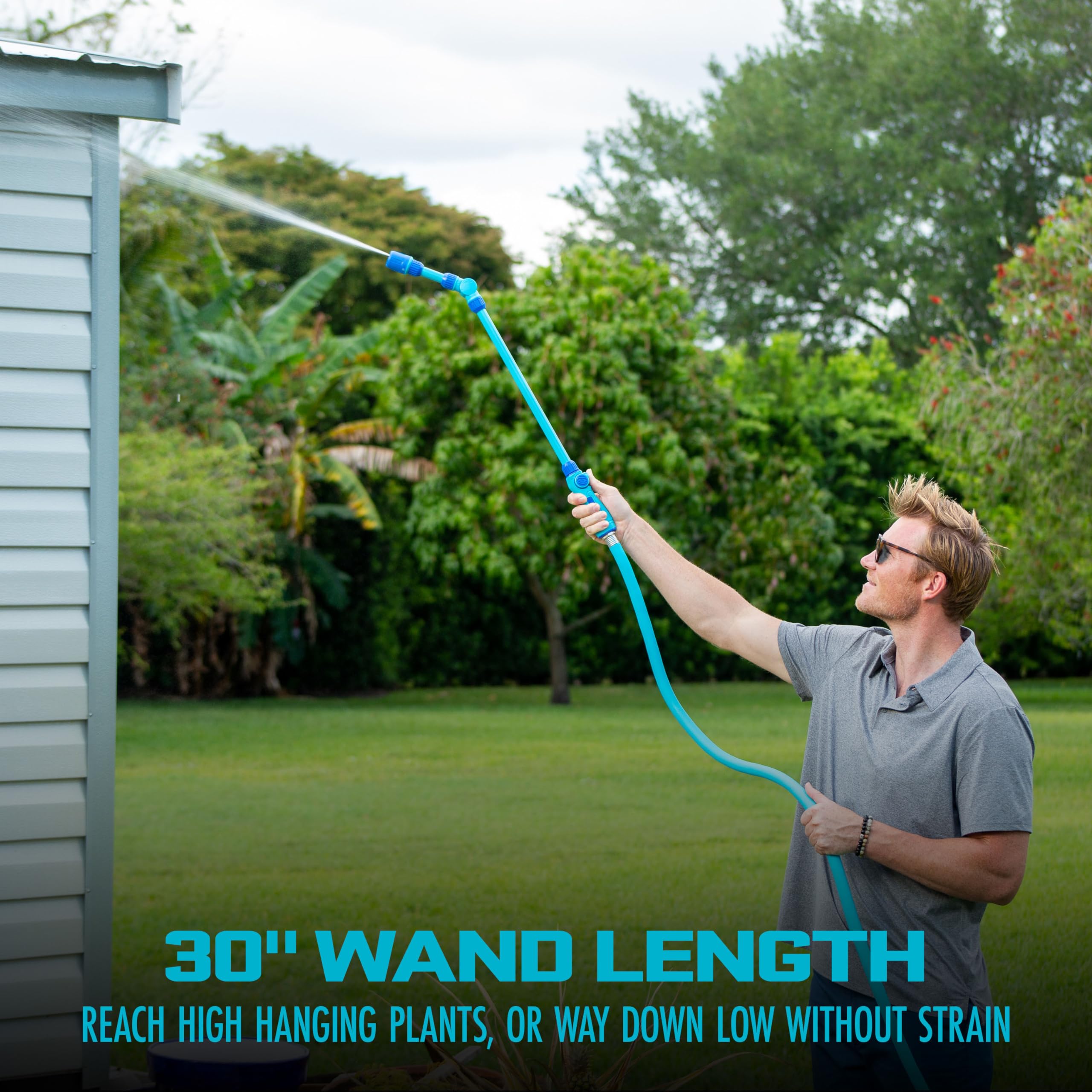 Amazon.com : Aqua Joe AJ-WW30-TND Telescoping Watering Wand, 30