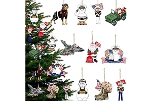 Marines Christmas Ornament 30-Pack: Festive Decorations for Military Enthusiasts