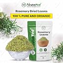 NeutraVed Rosemary Leaves Organic | Rosemary Dry Leaves for Cooking,Hair Growth, Stronger Strands & Natural Hair Nourishment, Food Grade | 100g gallery image