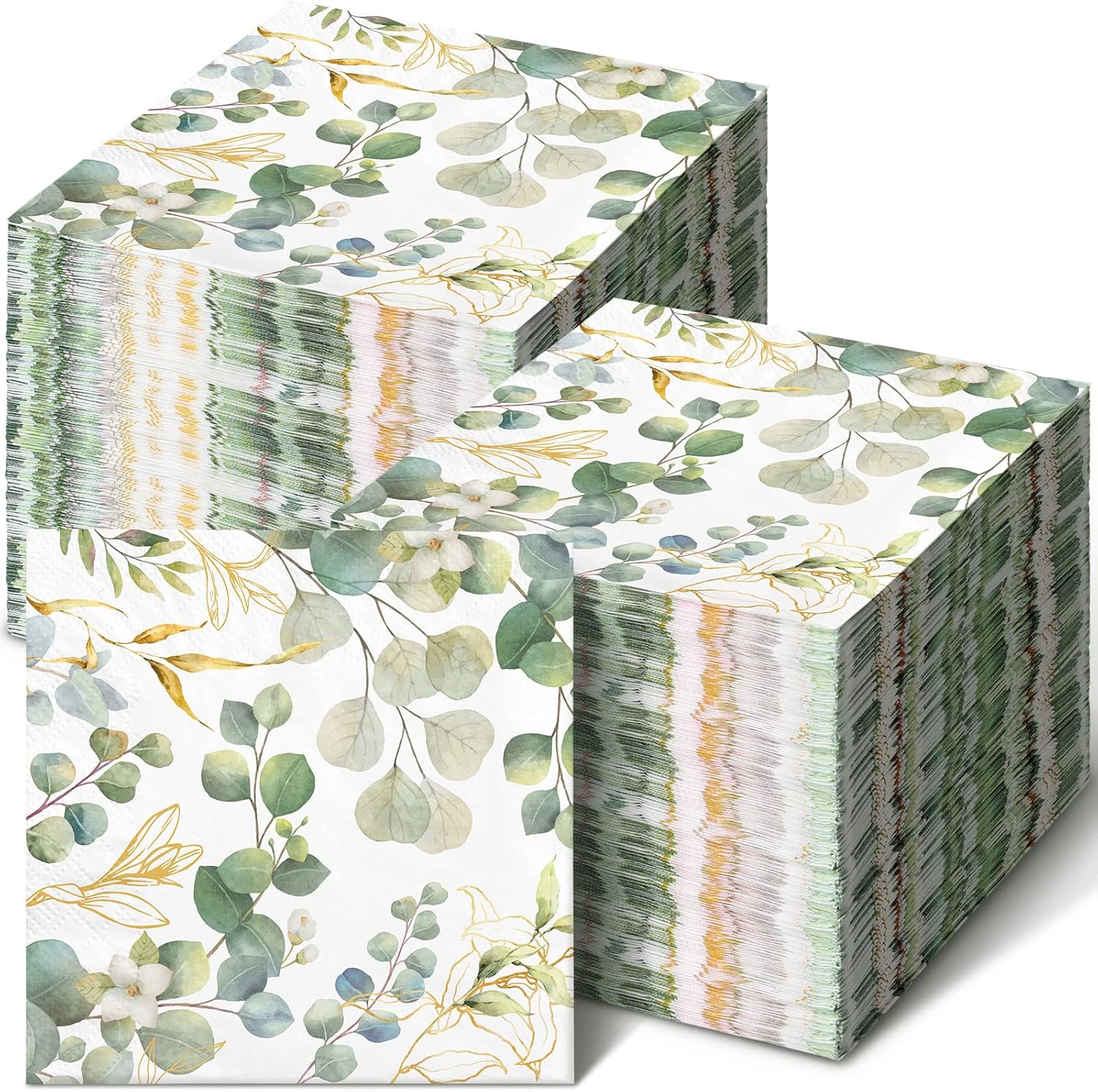 Disposable Hand Towels for Bathroom Eucalyptus Napkins