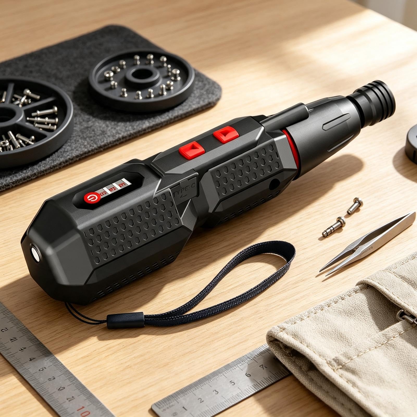 Set di cacciaviti elettrici Strumento di precisione ergonomico ricaricabile