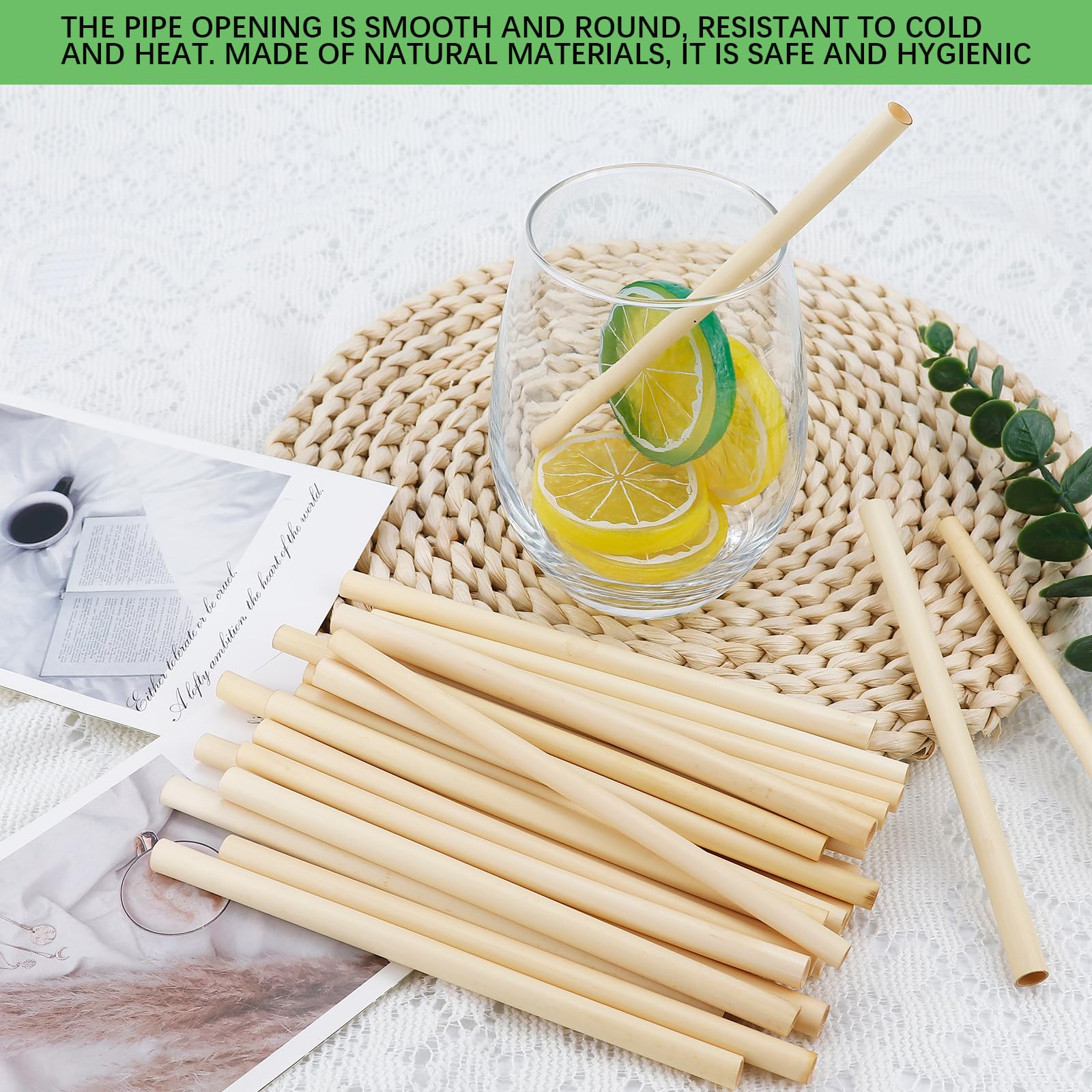 Mason Beehive Tubes, 200PCS Reed Pollination Bee Nesting Tubes, Bee House Tubes Refill,0.6-1cm Honeycomb Reed Tube, for Garden Honeybee Habitat Protection - Natural Reed Straws — view 7