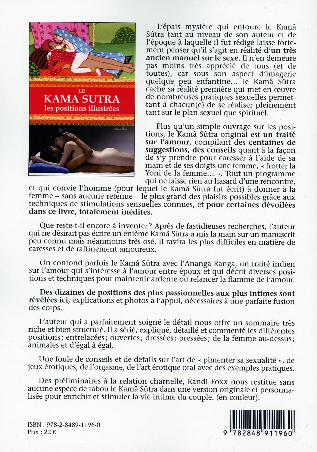 Le Kama Sutra - Les positions illustrées