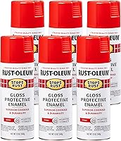 Vista 126 de Rust-Oleum 7732830 Stops Rust Pintura en Aerosol, 12 oz, Verde Cazador Satinado