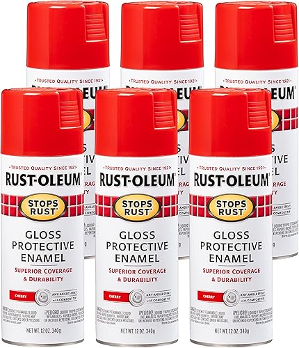 Vista 124 de Rust-Oleum 7776830 - Pintura en aerosol para prevención del óxido, 12 onzas, negro plano